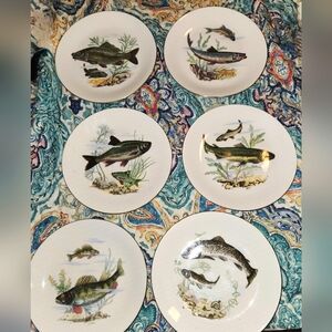 VINTAGE COLDITZ FISH PLATES